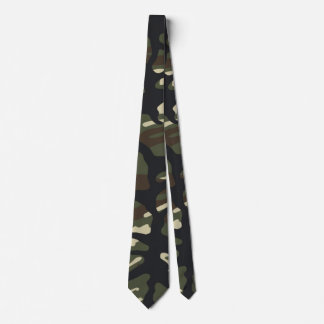 Gravata Classic Woodland Camouflage Pattern