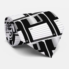 Gravata Clássico 3,5" laço de disco flexível