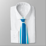 Gravata Classy Blue and White Vertical Stripes Tie<br><div class="desc">Classy,  Conservative. Watch heads turn.</div>