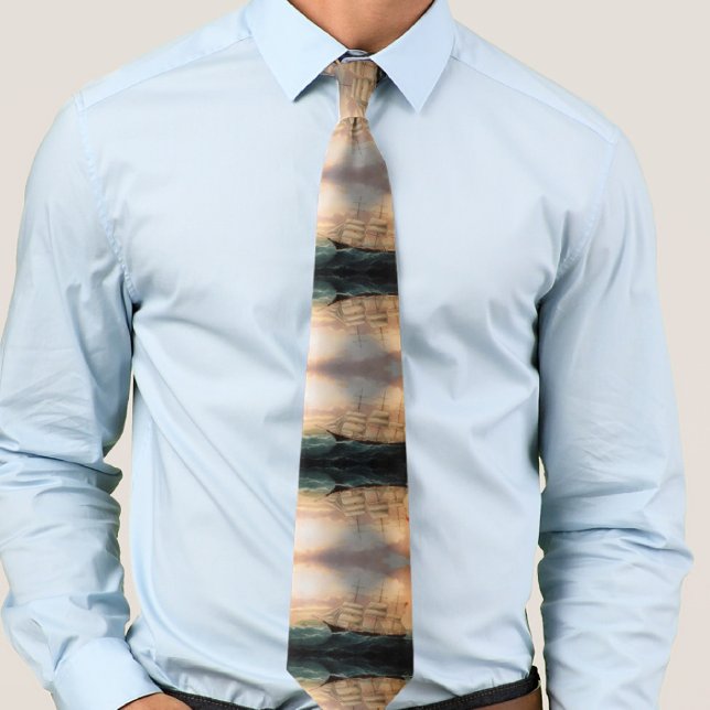 Gravata Clipper Ship Esther Roy 1898 (Criador carregado)