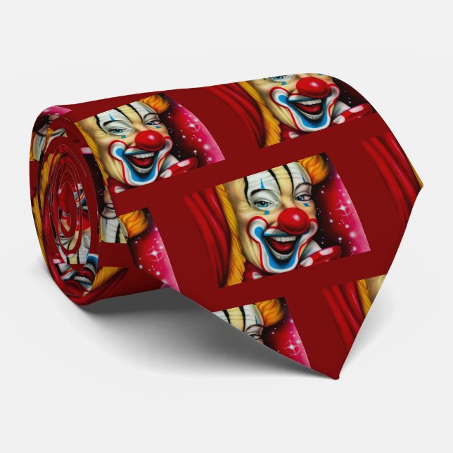 Gravata Clown Neck Tie (Rolled)