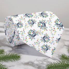 Gravata Coastal Crab Christmas Lights Monogram