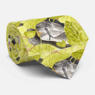 Gravata Cobra de rato preto