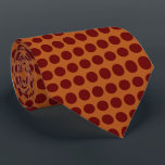 Gravata Cobre e Rosewood Big Dots Tie, Tie<br><div class="desc">Cobre e Rosewood Big Dots Tie, Tie</div>