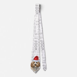 Gravata Cockapoo Wothe Christmas Dog Lovers