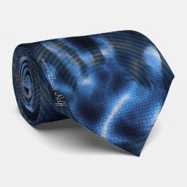 Gravata Código impressão de mão