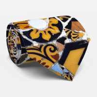 Colagem artística de Azulejo-Brown quebrado