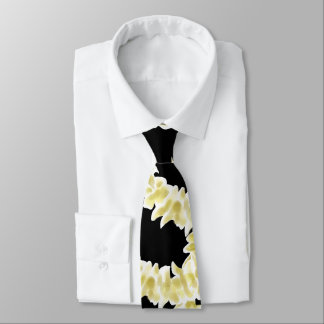 Gravata Colar de Plumeria Branca Havaiana Floral Elegante