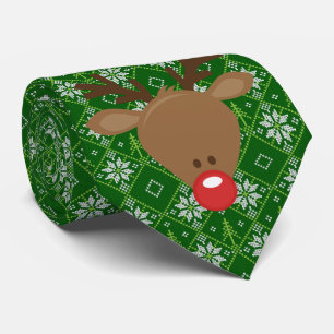 Gravata Coleção de Natal Rudolph Christmas