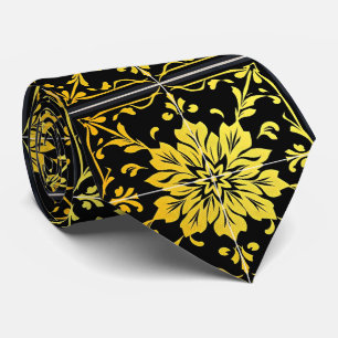 Gravata Coleção Floral Moderna e Elegante de Luxury