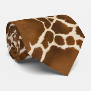 Gravata Coleção Moderna de Leather Faux Faux Cow