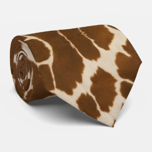 Gravata Coleção Popular Vaca Faux Leather Elegante