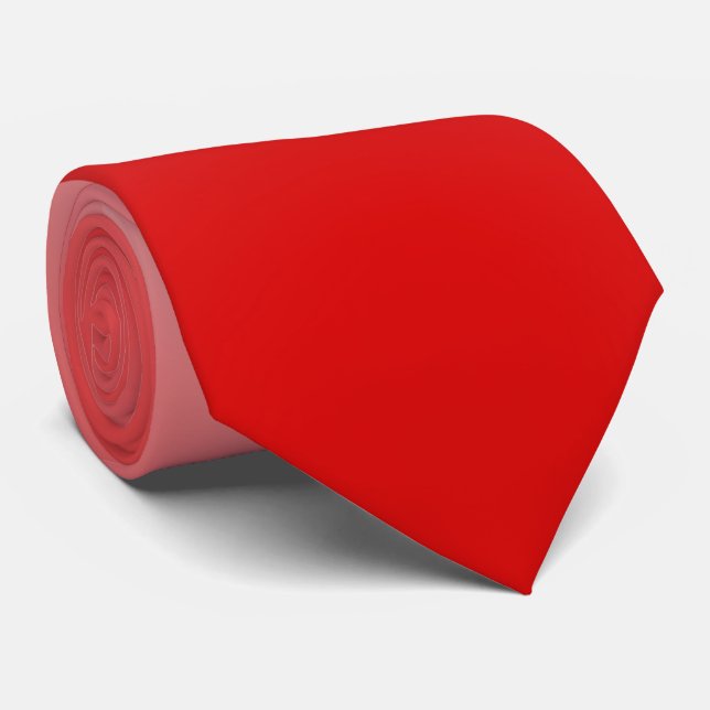 Gravata Coletor Abstrato de Gradação Vermelho e Branco Mod (Rolled)