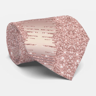 Gravata Coletor brilhante Brilhante Coletor Rosa com Lente