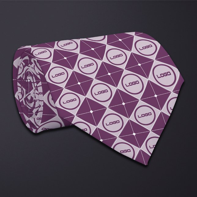 Gravata Coletor de Padrão do Logotipo Redondo (Criador carregado)