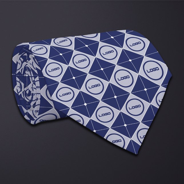 Gravata Coletor de Padrão do Logotipo Redondo (Criador carregado)