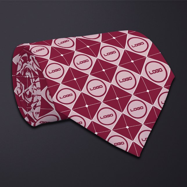 Gravata Coletor de Padrão do Logotipo Redondo (Criador carregado)