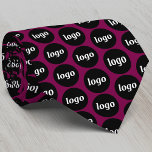 Gravata Coletor de pescoço de negócios com logotipo simple<br><div class="desc">Design de logotipo simples para promover a lealdade da marca e promover sua pequena empresa. Substitua o logotipo pelo seu e altere a cor de fundo na Ferramenta Design para personalizar.</div>