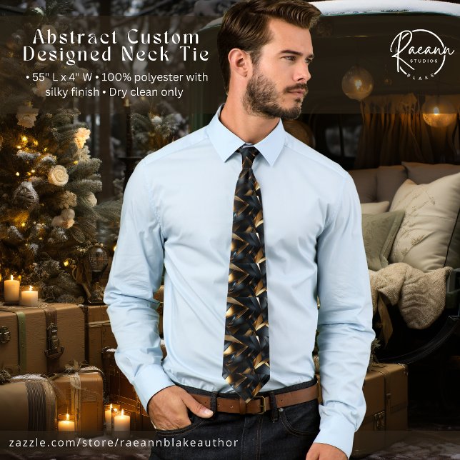 Gravata Coletor de Pescoço Personalizado Com abstrato (Criador carregado)