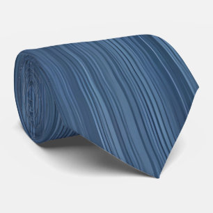 Gravata Coletor de Textura Azul Clássico
