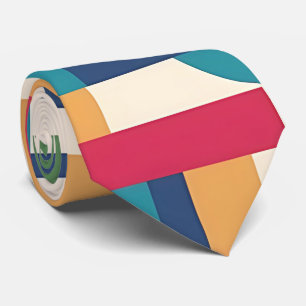 Gravata Coletor Geométrico Vibrante Do Pescoço