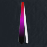 Gravata Coletor preto-roxo-vermelho simples<br><div class="desc">Coletor preto-roxo-vermelho simples</div>