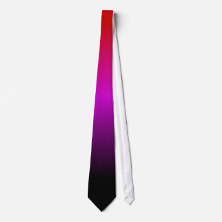 Gravata Coletor preto-roxo-vermelho simples