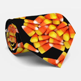 Gravata Colheita de Halloween de Milho Candy - DURO TIE