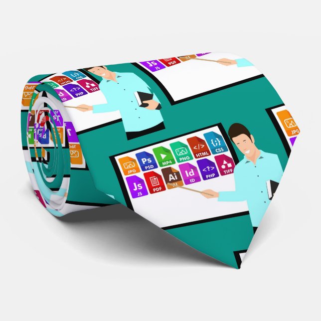 Gravata Colheita de Professores da Escola de Computação (Rolled)