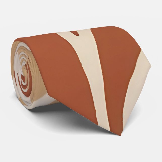 Gravata Colite Floral Moderna Abstrato (Rolled)