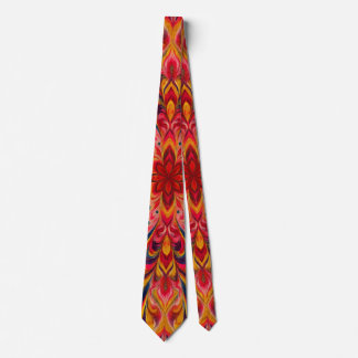 Gravata Color Burst Kaleidoscope Tie