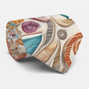 Gravata Colorida Boho Neck Tie