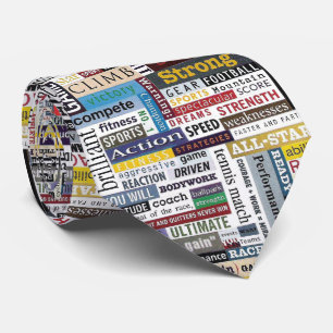 Gravata Colorida Torre de Esporte Atlético