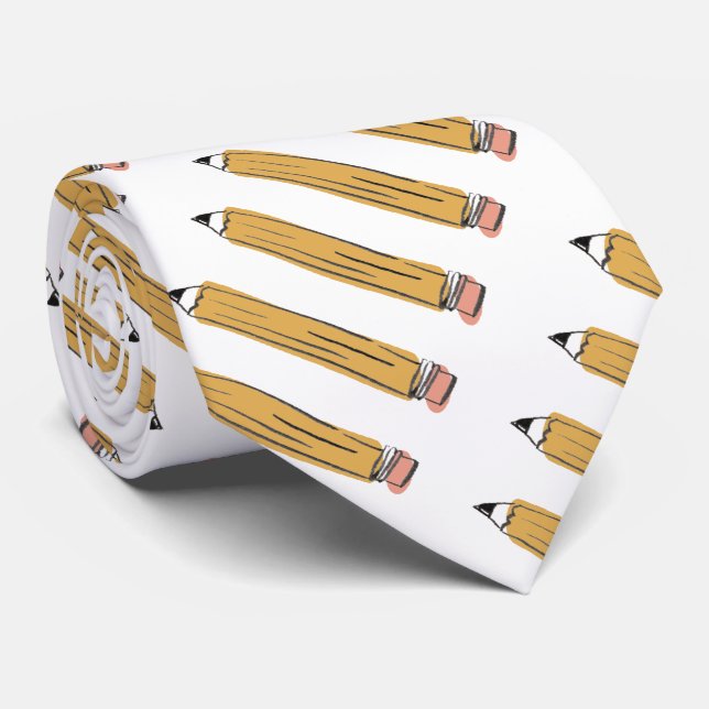 Gravata Coluna Amarelo No. 2 Lápis (Rolled)