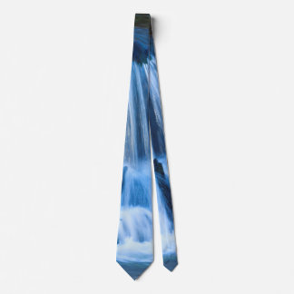 Gravata Coluna de Pescoço Azul