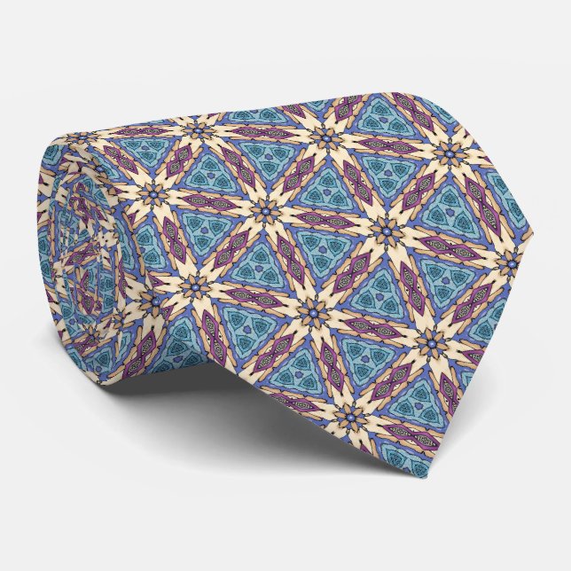 Gravata com Conexão Floral (Rolled)