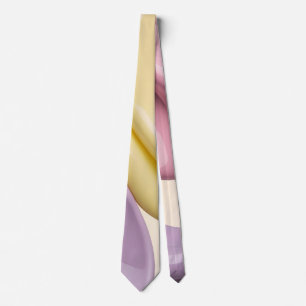 Gravata com gráfico abstrato elegante