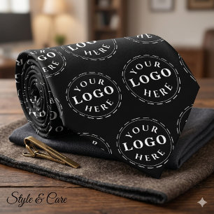 Gravata com Logotipo Marca Perfeita para Uso Corpo