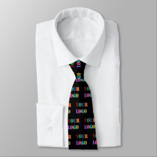 Gravata com Modelo de Logotipo Empresarial Persona