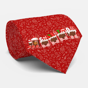 Gravata Comboio de Natal da coleção Dale