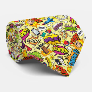 Gravata Comic Pop Art Explosion
