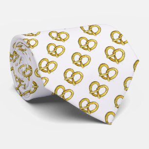 Gravata Comida NYC Molho Pretzel Pretzels Tie