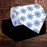 Gravata Compass Náutico Azul marinho<br><div class="desc">Marinho Azul Náutico Pata do pescoço</div>