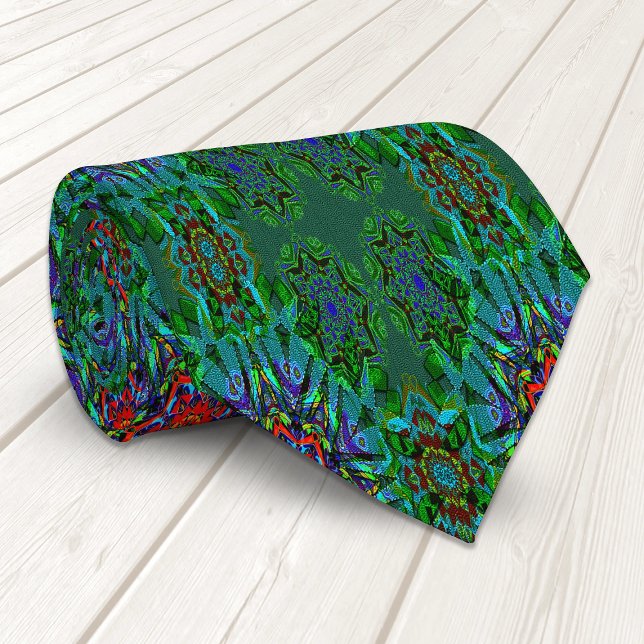 Gravata Confianza têxtil textura mandala (Criador carregado)