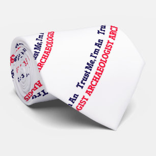 Gravata Confie-me, mim são um arqueólogo