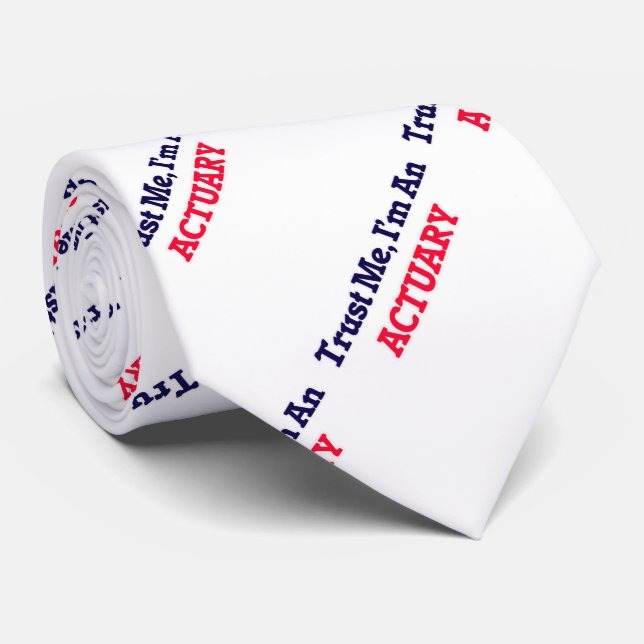 Gravata Confie-me, mim são um escrivão (Rolled)