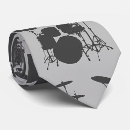 Gravata Conjunto de bateria cinza HAMbyWG