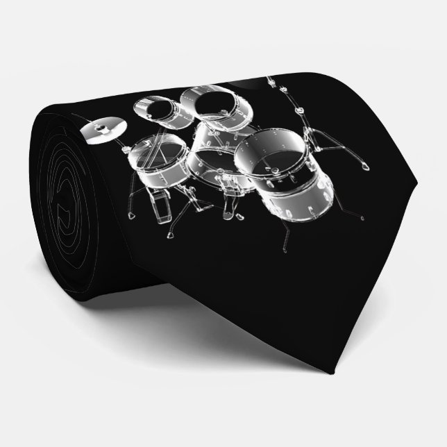 Gravata Conjunto de tambores metálicos personalizado (Rolled)