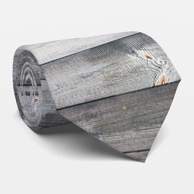 Gravata Conselhos de madeira de galpões russos (Rolled)