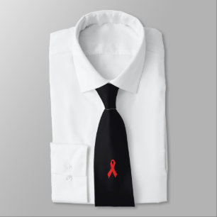 Gravata Conversas ribbon - Solidarity with HIV positivas